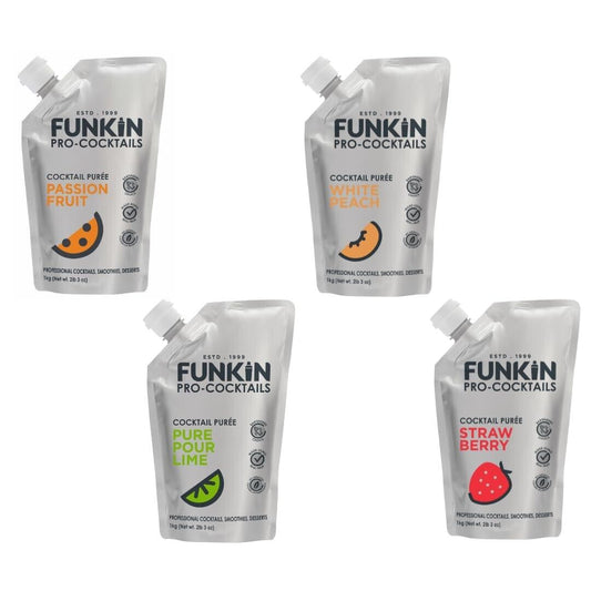 Funkin Pro Cocktail Puree 1kg All the Flavours for Cocktails, Desserts Smoothies
