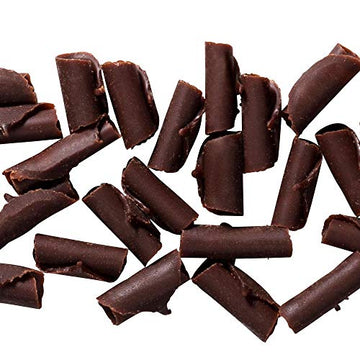 Mona Lisa Blossoms by Callebaut (Dark Chocolate Curls, 1kg Tub)
