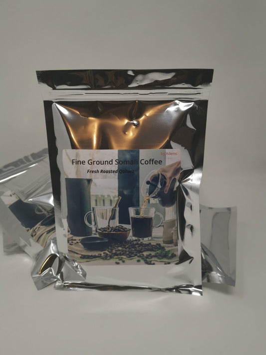 Café moulu fin d'Afrique de l'Est, Qahwa 2x200gr de café torréfié traditionnellement