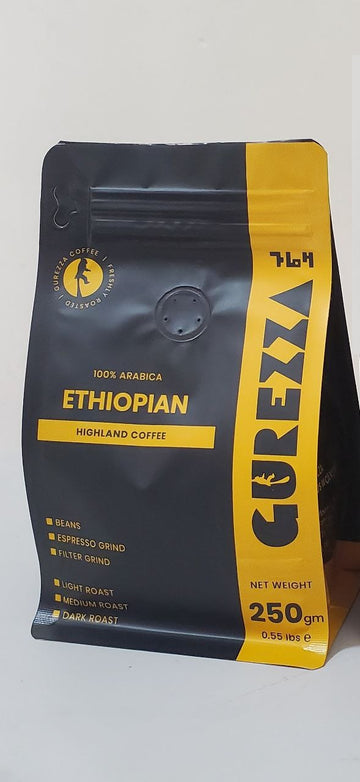 Gurezza coffee fine roasted coffee directly from the Motherland of the arabica coffee