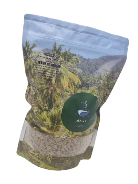 Adems Honduran Arabica green coffee beans 1kg for business or home roasting from Honduras