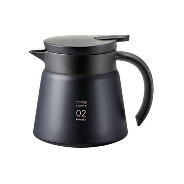 Hario VHS-60B Stainless Steel Heat Resistant Server 2 Cup (Black) 550ml