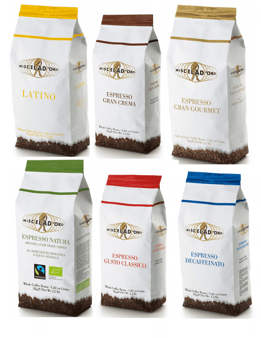 Miscela d'Oro Gran Crema beans the Traditional Italian blend 1kg