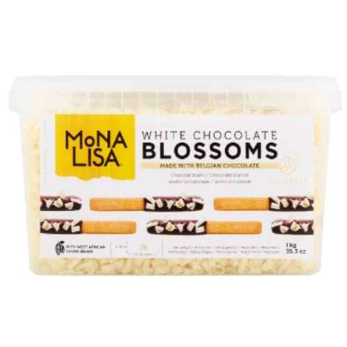 Mona Lisa White Chocolate Blossoms 1000g x 4