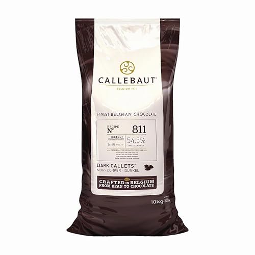 Callebaut Recipe 811 Dark Chocolate (54.5%) Buttons 10kg
