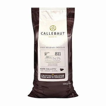 Callebaut Recipe 811 Dark Chocolate (54.5%) Buttons 10kg