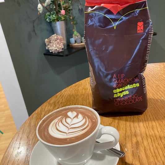 Chocolate Abyss 40% Cococa Drinking Chocolate 6 x 1kg, It is the drink you need