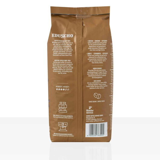 EDUSCHO Crema Espresso Roasted Coffee Beans 6x 1kg by Tchibo -TRACKED SERVICE -