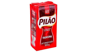 Café brésilien Pilao traditionnel moulu sous vide (500 Gr) Service suivi