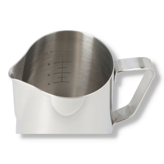 JAGUAR MILK FOAMING JUG WITH ETCHEHD VOLUME MEASURES - 0.35 LITRE