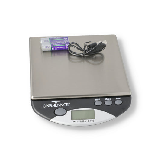 ON BALANCE COMPACT BENCH SCALES 3000 X 0.1G