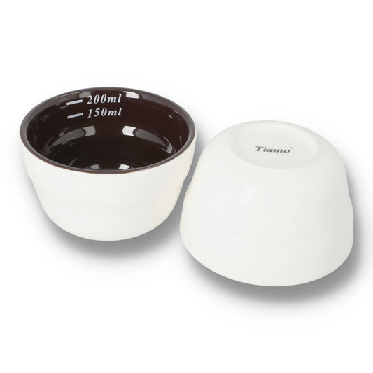 TIAMO CUPPING BOWL 200ML - PACK 6