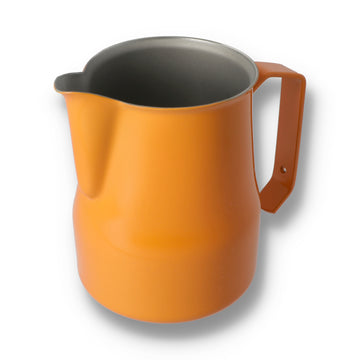 MOTTA 500ML TEFLON FOAMING JUG - ORANGE