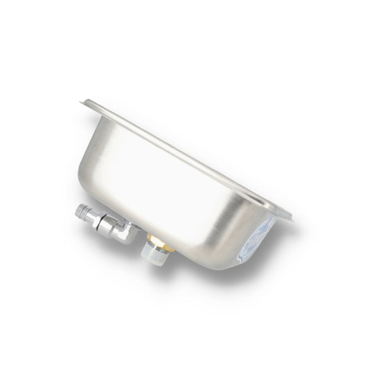 FLUSH MOUNT PITCHER RINSER/GLASS RINSER - 152MM (L) 140MM (W) 64MM (D)