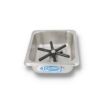 FLUSH MOUNT PITCHER RINSER/GLASS RINSER - 152MM (L) 140MM (W) 64MM (D)