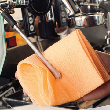 CHICOPEE SUPERTWILL HEAT RESISTANT COFFEE WIPE - ORANGE (PACK OF 10)