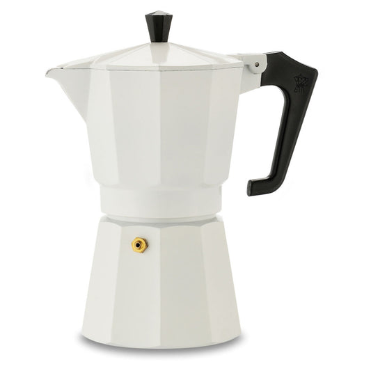PEZZETTI ITALEXPRESS ALUMINIUM MOKA POT - 6 CUP WHITE