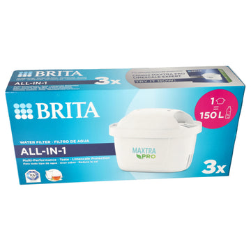 BRITA MAXTRA PRO ALL IN ONE FILTER CARTRIDGES (3 PACK)