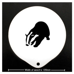 BADGER STENCIL