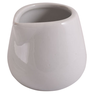 SMALL CERAMIC MILK JUG NO HANDLE 1.5OZ