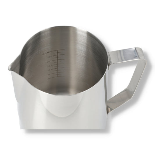 JAGUAR MILK FOAMING JUG WITH ETCHED VOLUME MEASURES - 1.5 LITRE