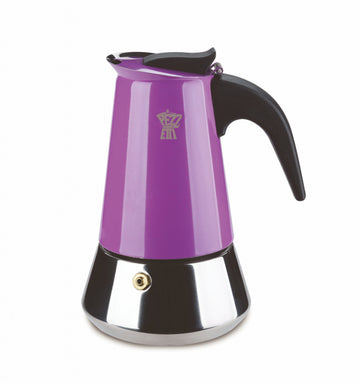 PEZZETTI STEELEXPRESS MOKA POT - 2 CUP LILAC