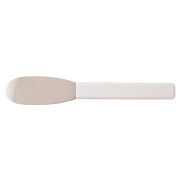 METAL SPATULA WHITE HANDLE - SMALL