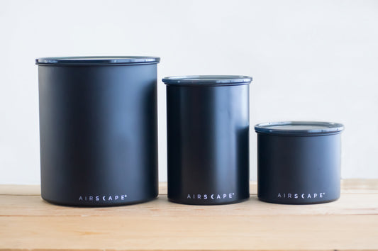 AIRSCAPE COFFEE BEAN CANISTER BLACK