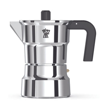 PEZZETTI SOLIDEXPRESS MOKA POT - 3 CUP ALUMINIUM