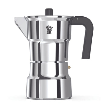 PEZZETTI SOLIDEXPRESS MOKA POT - 6 CUP ALUMINIUM