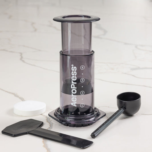 AEROPRESS CLEAR BLACK COFFEE MAKER