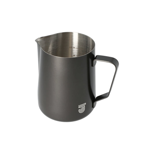JAGUAR MILK ID S/S INTERIOR MILK FOAMING JUG - 1 LITRE BLACK