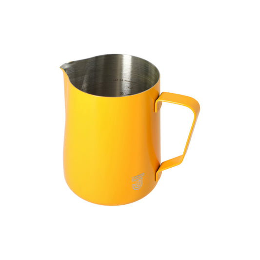 JAGUAR MILK ID S/S INTERIOR MILK FOAMING JUG - 1 LITRE YELLOW