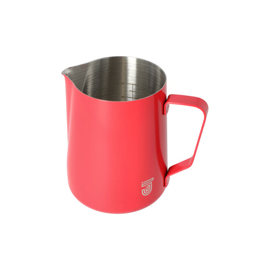 JAGUAR MILK ID S/S INTERIOR MILK FOAMING JUG - 1 LITRE RED