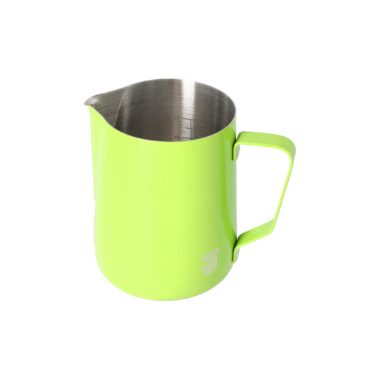 JAGUAR MILK ID S/S INTERIOR MILK FOAMING JUG - 1 LITRE GREEN