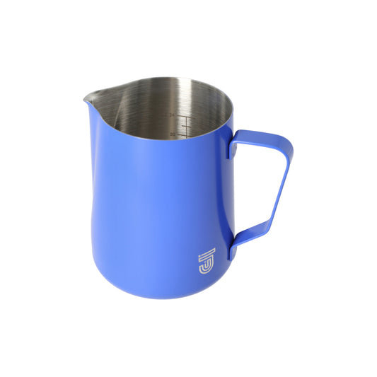 JAGUAR MILK ID S/S INTERIOR MILK FOAMING JUG - 1 LITRE BLUE