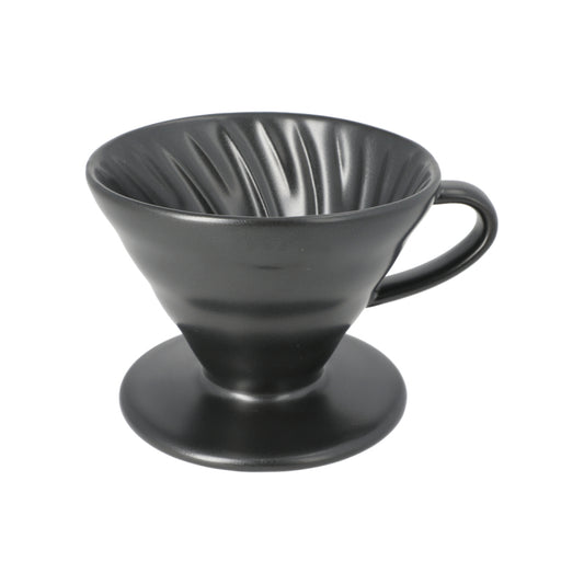 HARIO COFFEE DRIPPER V60 02 CERAMIC MATTE BLACK
