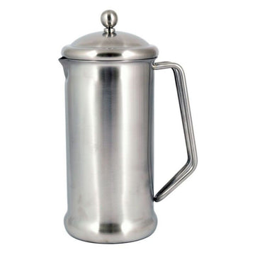 CAFETIERE STAINLESS STEEL 4 CUP 700ML - BRUSHED FINISH