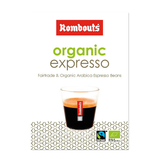 Rombouts Organic Expresso coffee beans 1 kg