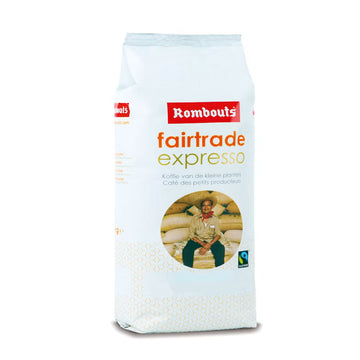 Rombouts Original Blend decaffeinated roasted coffee beans 1kg -Tracked service