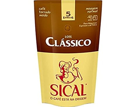 Sical Portuguese Clasico Normal Ground Coffee Cafe 5 Estrelas 2x 250gr