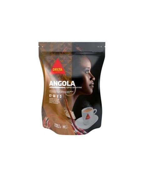 Delta Ground Roasted Coffee from ANGOLA for Espresso Machine or Bag 2x 250g