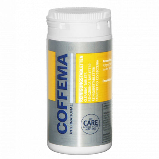 Coffema Cleaning tablets (1 g) - 1 x 100 tablets - for professional cleaning of coffee machines and fully automatic coffee machines - degreases and cleans