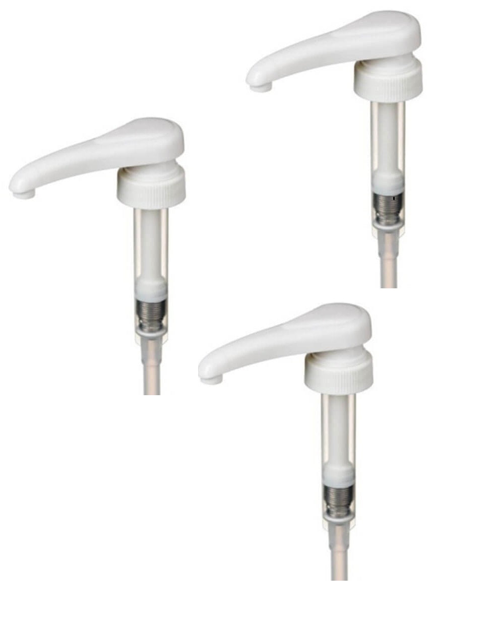 Adems syrup pumps for Monin Glass bottle and Taylersons syrup bottles - Pack contains 3 pumps
