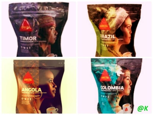 Delta Ground Coffee from Timor for Espresso Machine 2x 250g