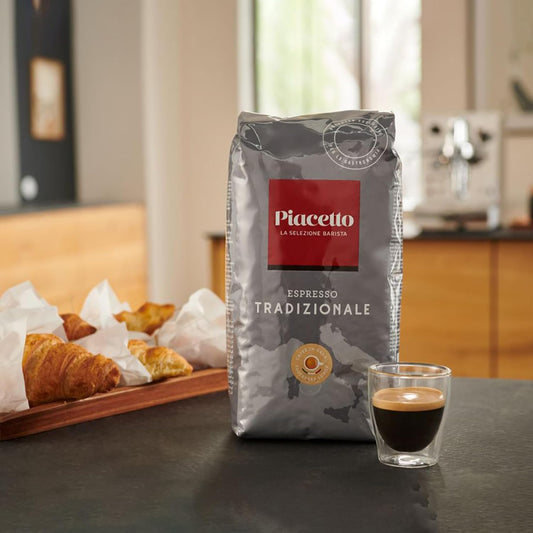 Piacetto Tradizionale Espreso 1000 g The typical Italian roast intense aroma