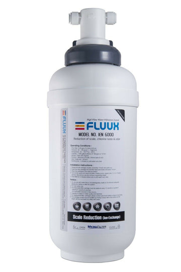 Fluux Water Filter IEN - 6000 (Complete with Head) easy replacement
