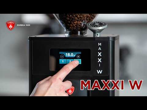 EUREKA MAXXI W 85 COFFEE GRINDER - 2KG HOPPER BLACK