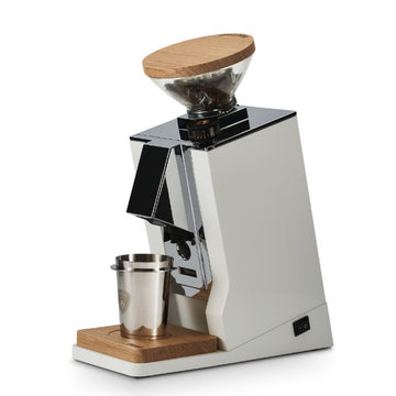 EUREKA ORO MIGNON SINGLE DOSE GRINDER – WHITE – NEARLY NEW