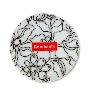Porcelain Reusable Lid for the Home Compostable One Cup Filters - 2 Lids